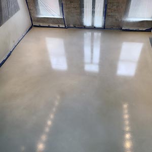 Downtown shop — Squamish concrete project
